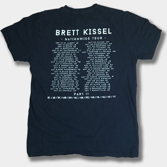 BRETT KISSEL - 2017 "WE WERE THAT SONG" CONCERT TOUR T-SHIRT / SZ. M - Picture 2 of 2